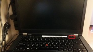 Open laptop